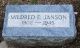 Gravestone Mildred Eleanor Darling Janson
