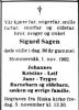 Dødsannonse Sigurd Sagen Dødsannonse Sigurd Sagen